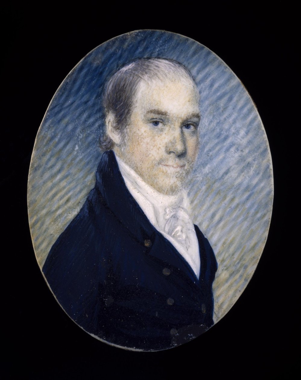 不明なアメリカ人-ウィリアム・カドガン・シムズのミニチュア（1773-1824） 作： 不明不明