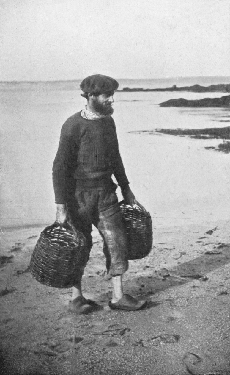 ノルマンディーの漁師、1912 作： 不明