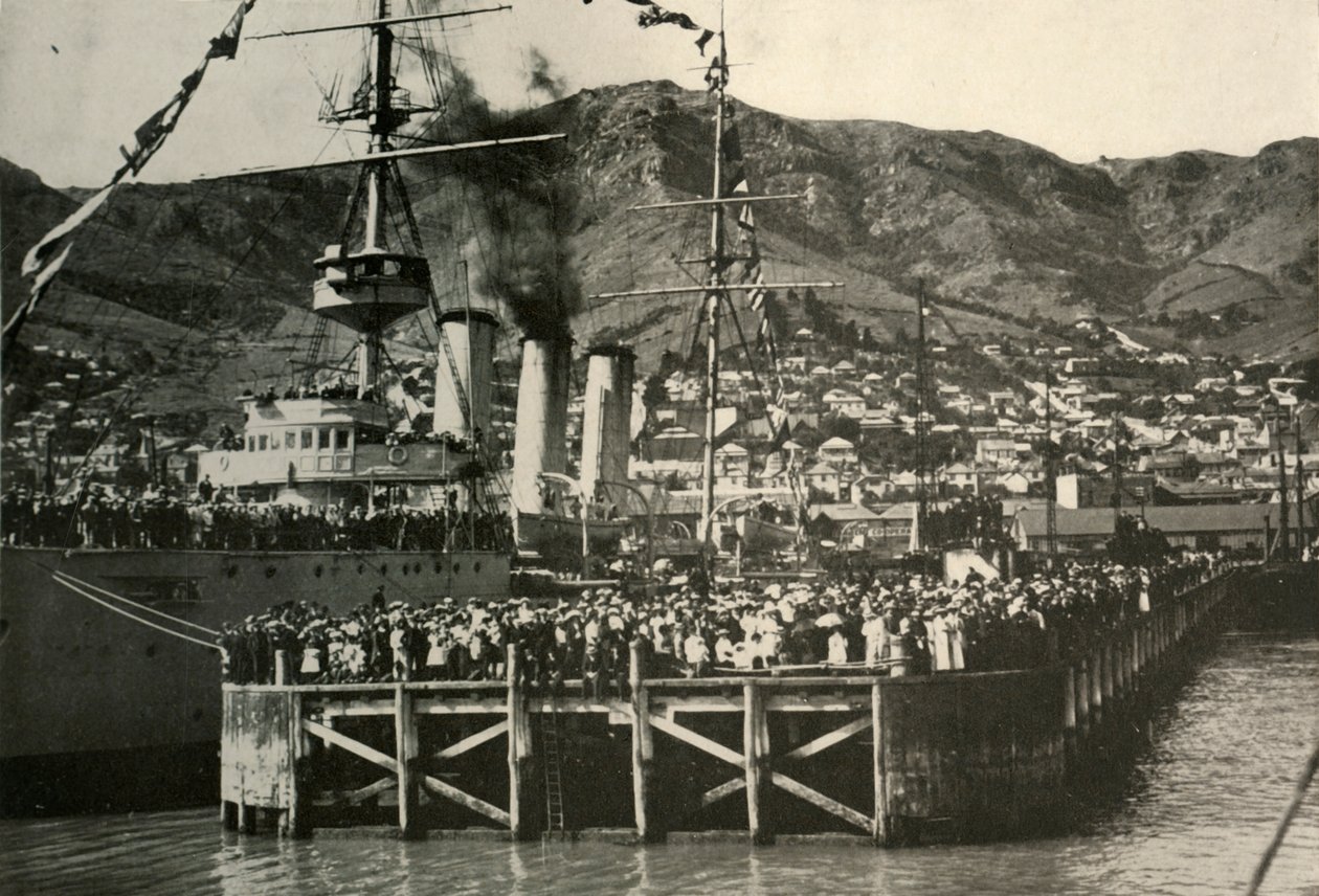 ニムロッドから撮った写真...リテルトン、1908年、1909年。 作： 不明