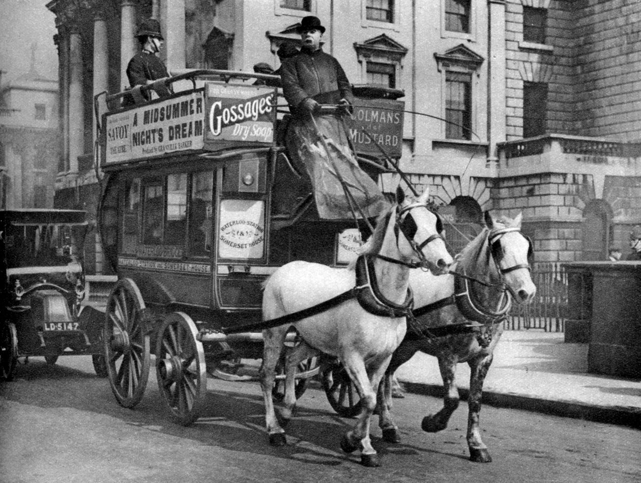 馬車バス、ロンドン、1926-1927 作： 不明