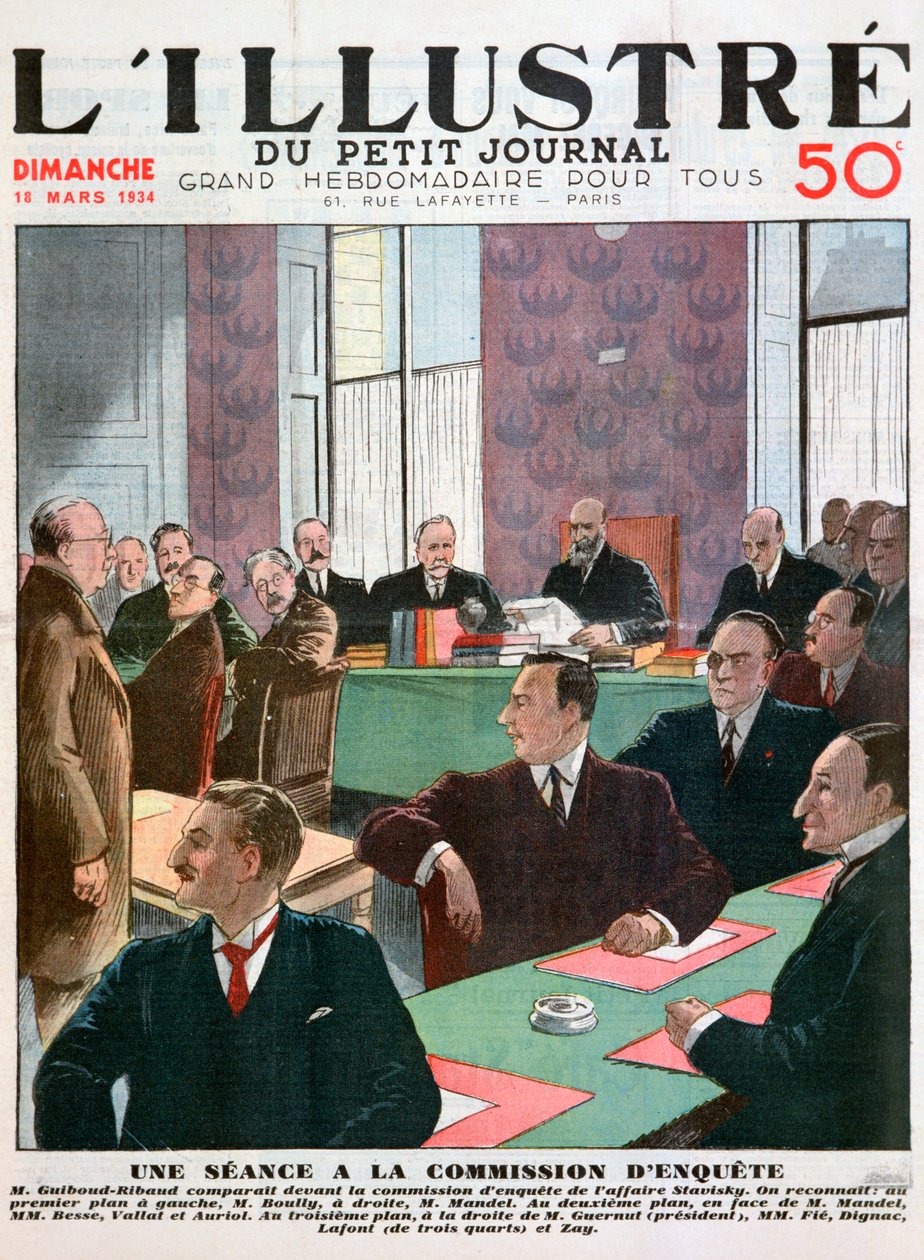 諮問委員会の会議、1934 作： 不明