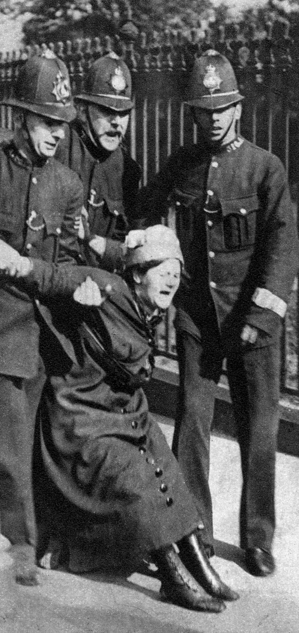 逮捕されたsuffragette、c1910s 1935 作： 不明
