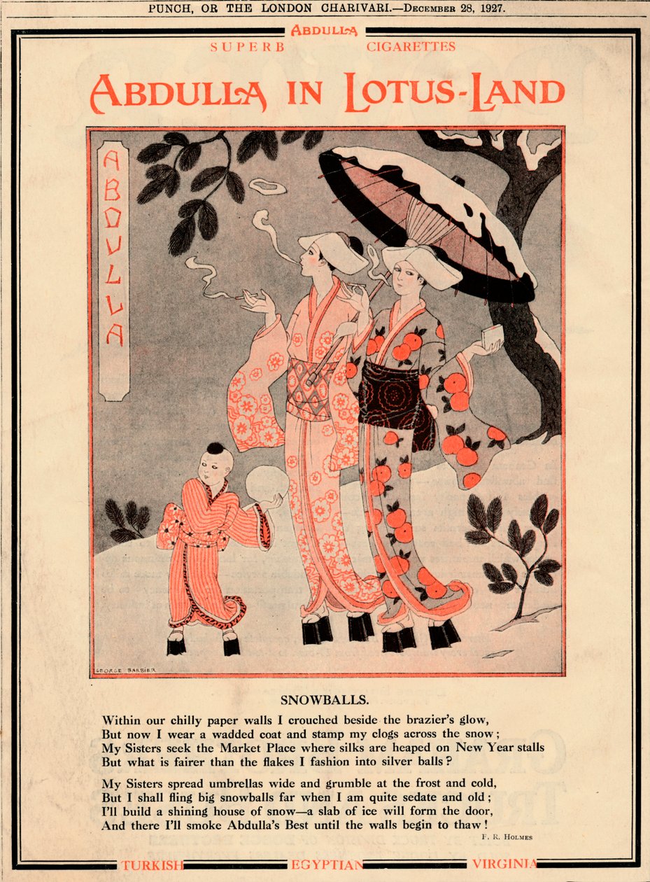 ロータスランドのアブドゥラ-スノーボール、1927 作： 不明
