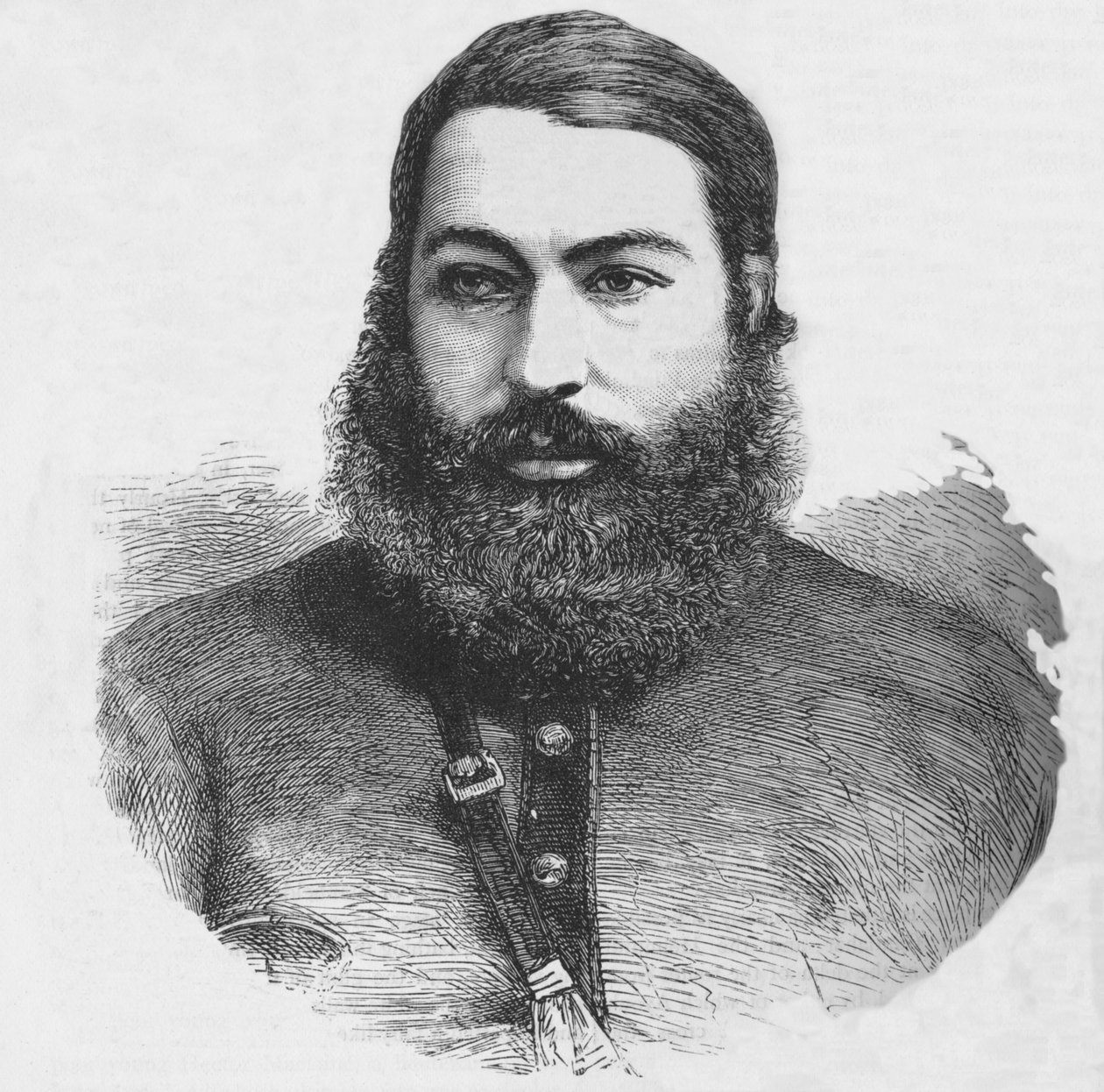 Abdur Rahman Khan、アフガニスタンのアミーア、c1880 作： 不明