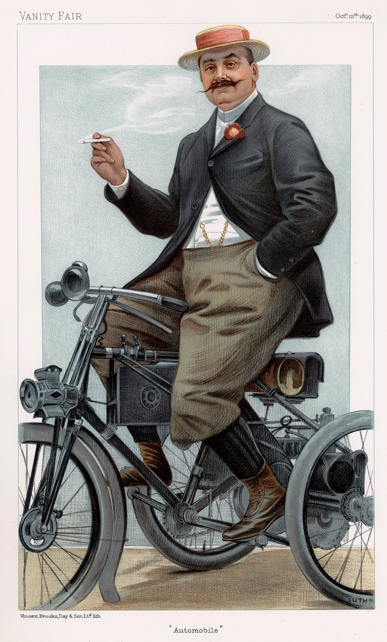 アルバート、ディオン伯、フランスのエンジニア、1899年 作： 不明