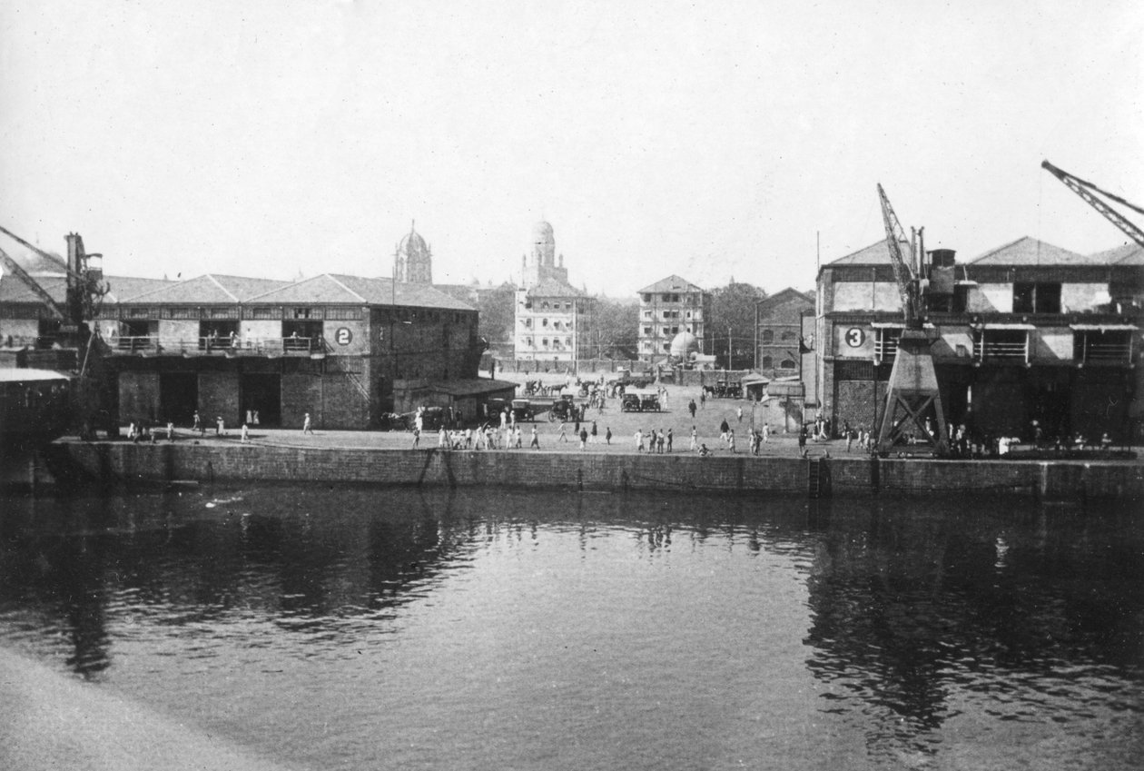 アレクサンドラドック、ボンベイ、インド、1917 作： 不明