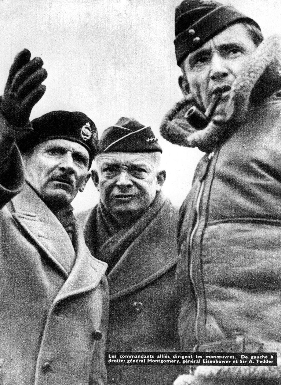 1944年のフランスの連合軍司令官 作： 不明