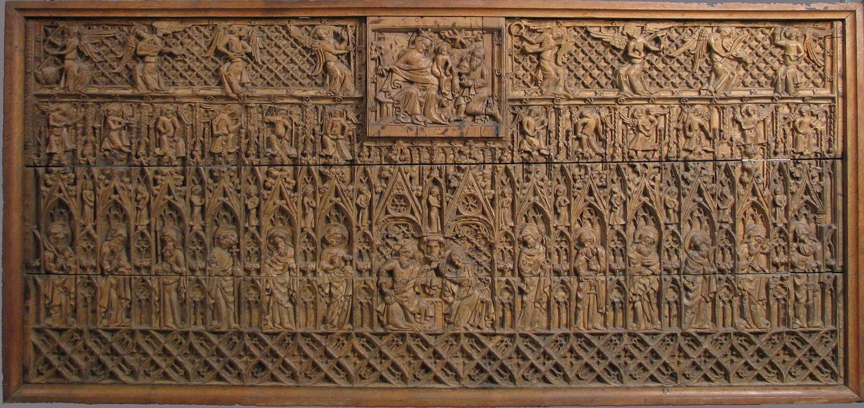 祭壇正面、イギリス、14 世紀後半。 作： 不明