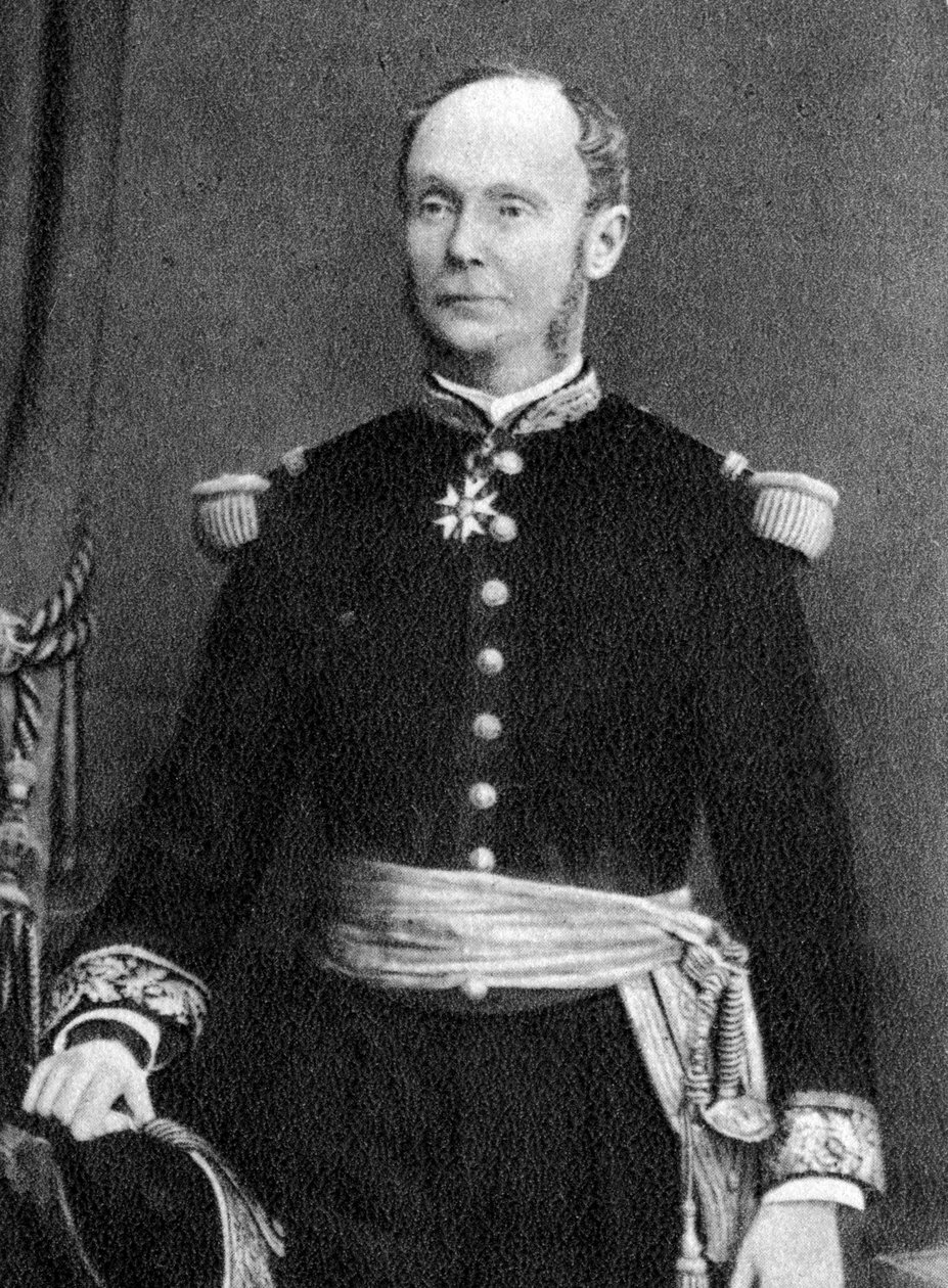 アメディクールベ、フランス海軍大将、1880年 作： 不明
