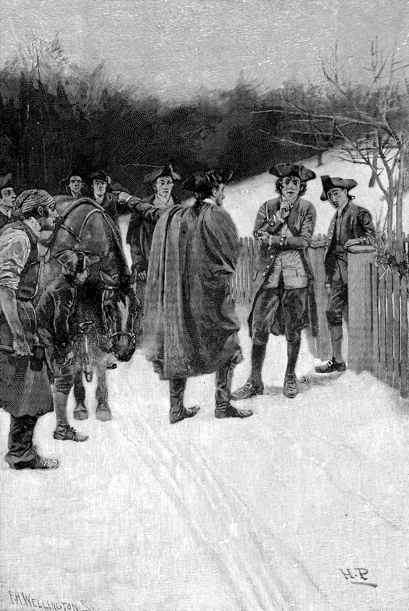 アメリカ独立戦争、1775 作： 不明