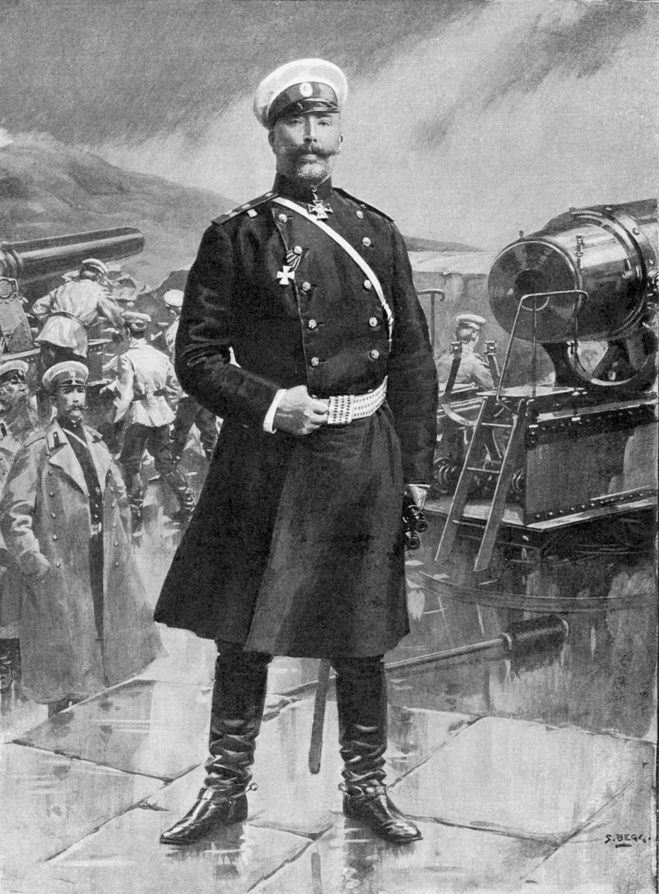 アナトリーミハイロビッチストッセル、ロシア将軍、日露戦争、1904-5 作： 不明
