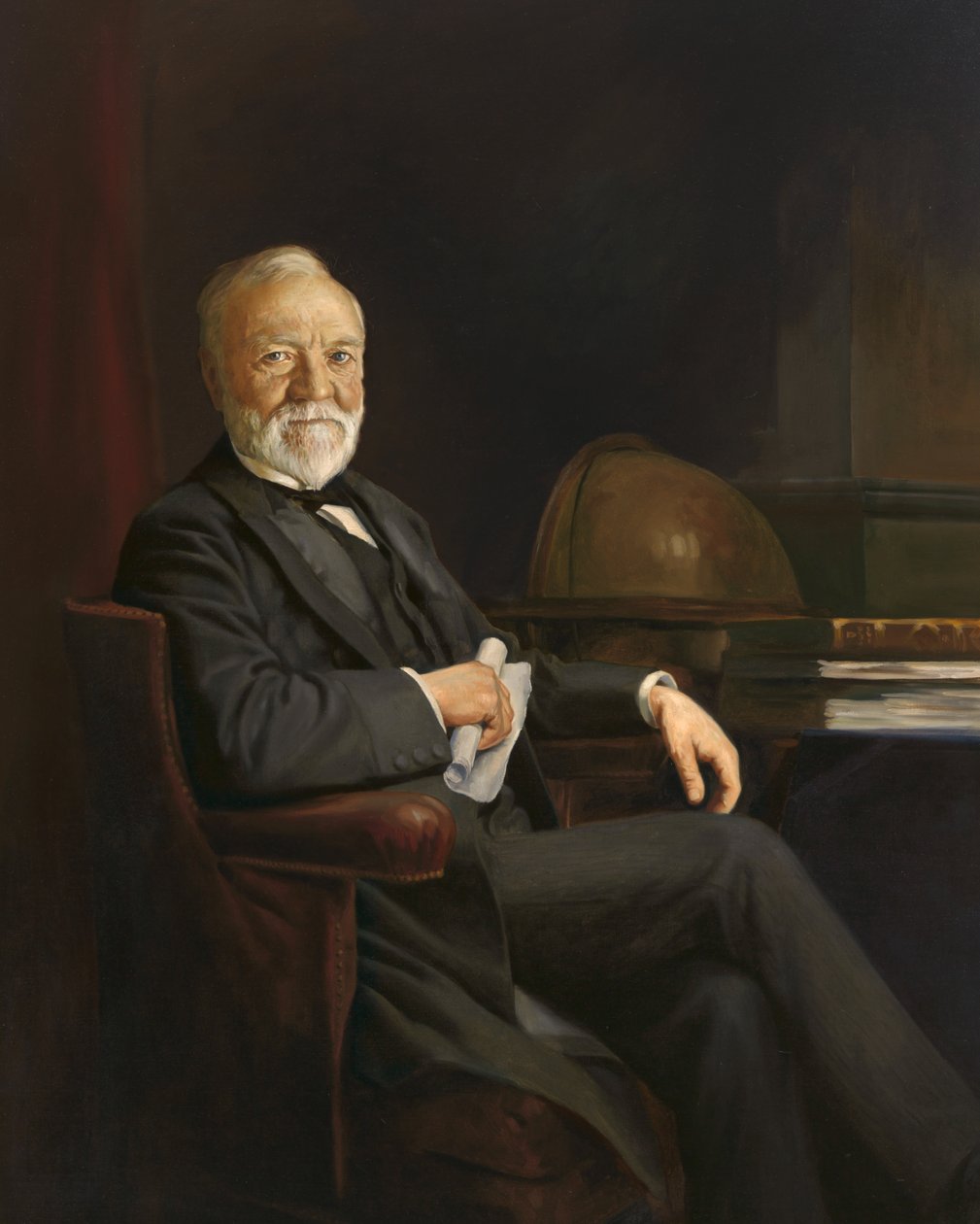 アンドリュー・カーネギー、c。 1905年。 作： 不明