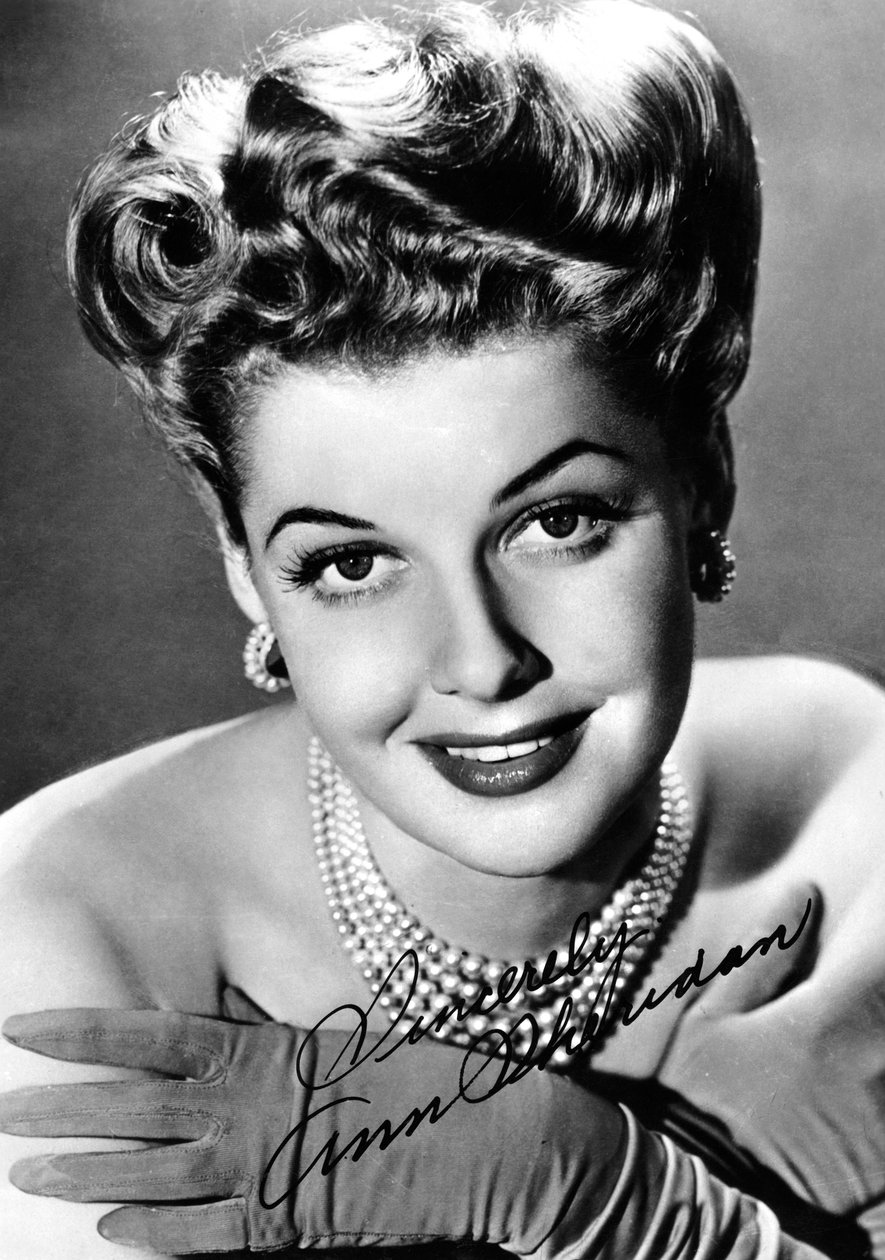 アンシェリダン1915-1967、アメリカの女優、c1930s-c1940s 作： 不明