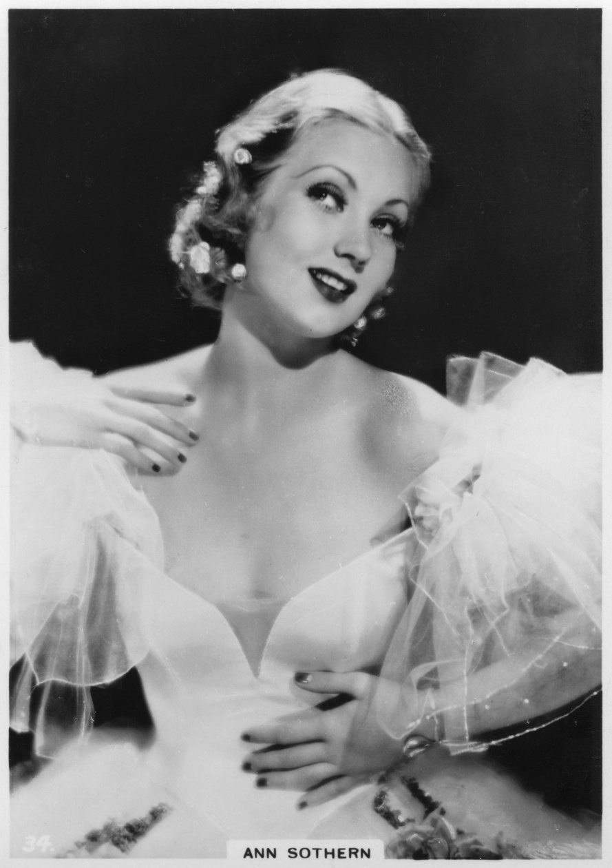 アン・サザーン、アメリカの映画およびテレビ女優、c1938 作： 不明