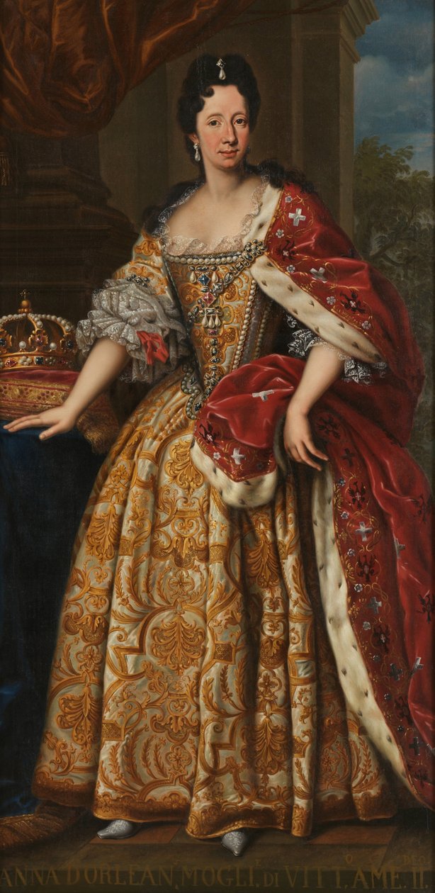 アン・マリー・ドルレアン1669-1728、サヴォイ公爵夫人 作： 不明