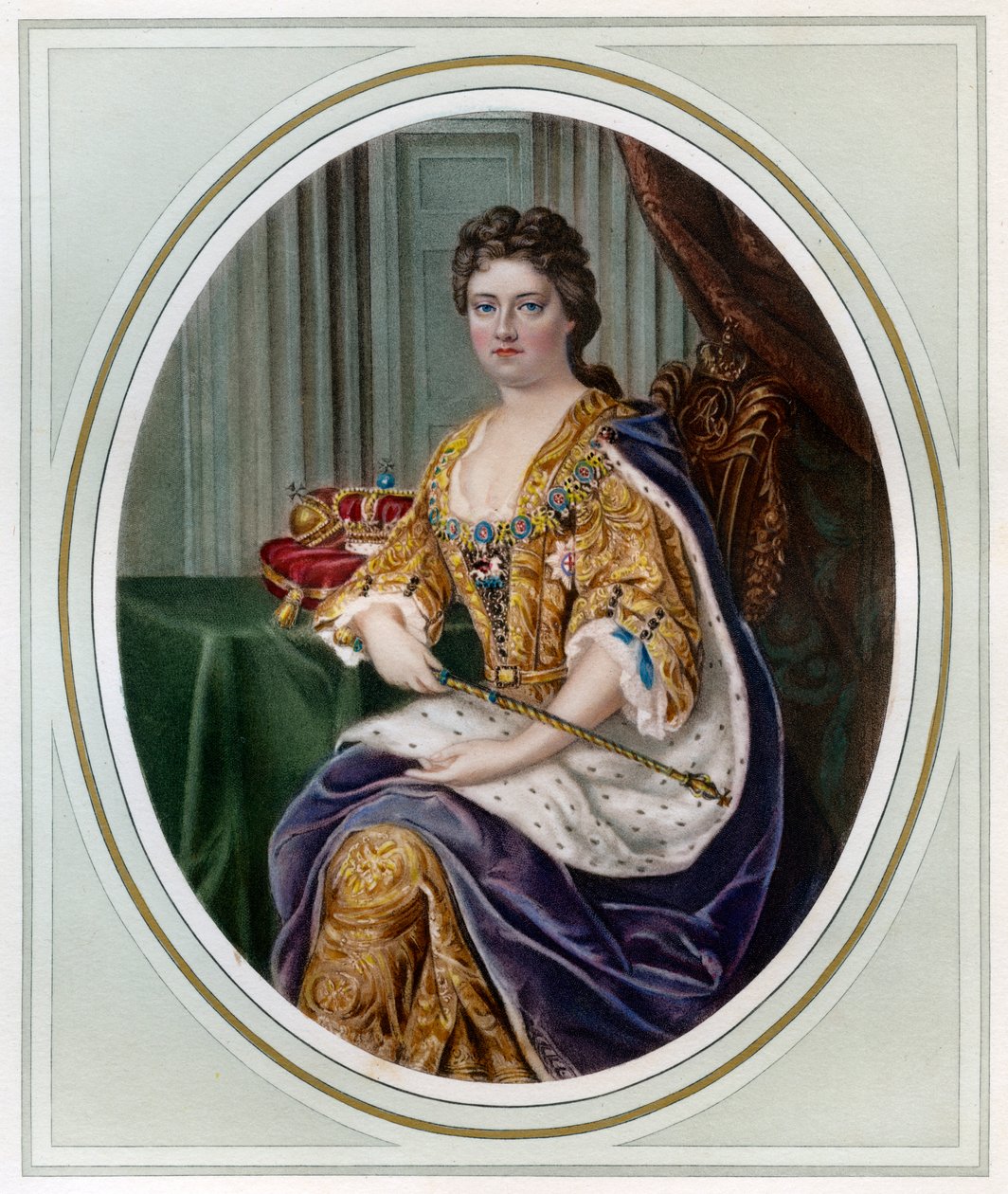 アン、イギリスの女王、1702-1714 1906 作： 不明