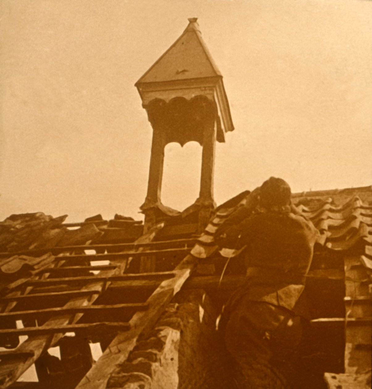 対空射撃、最前線、c1914-c1918 作： 不明