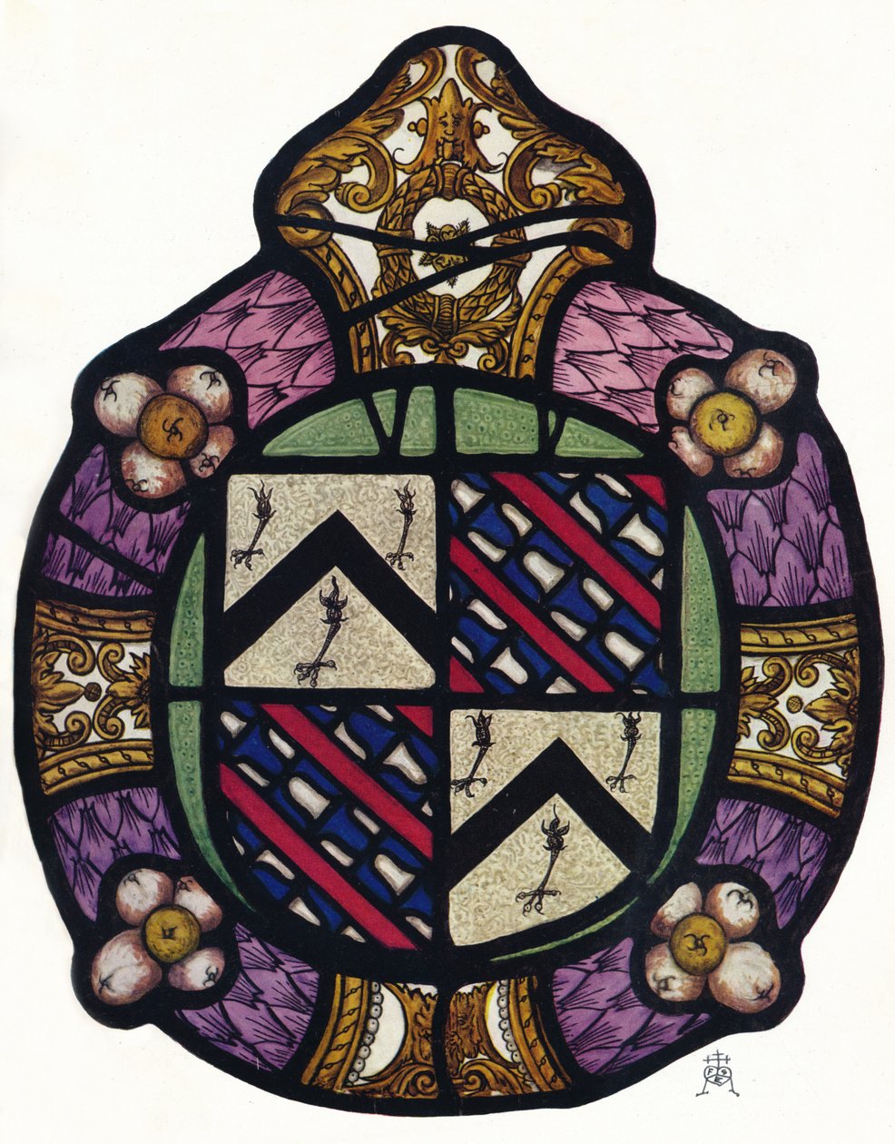 Arms of Sir Reginald Bray、KG、c1900、1936 作： 不明