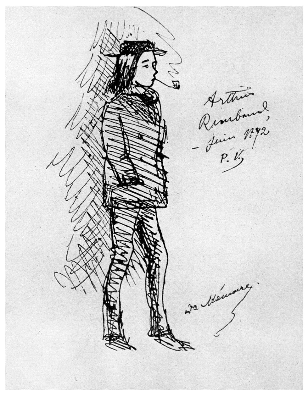 アーサーランボー、フランスの詩人、冒険家、1895年1956年 作： 不明