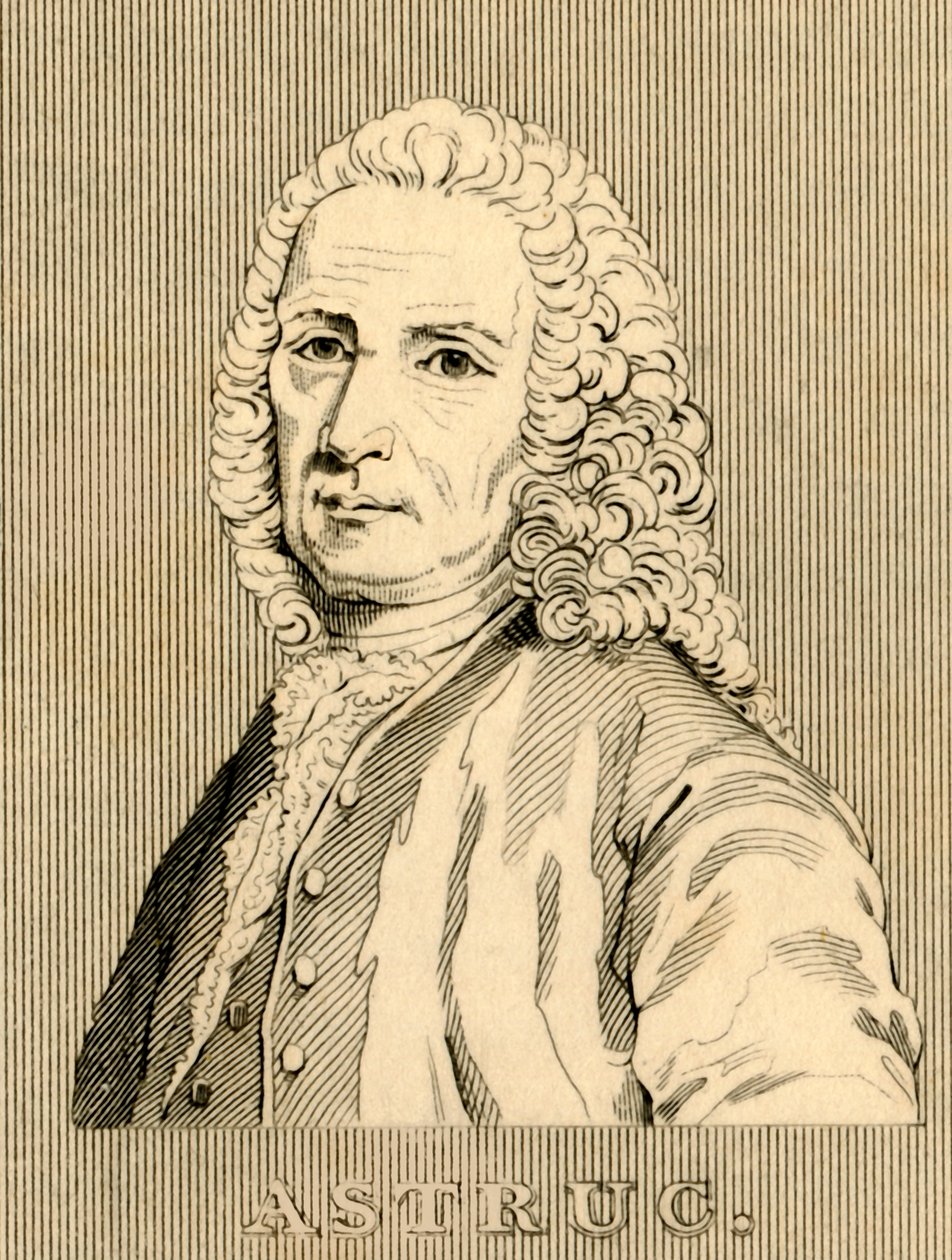 Astruc、1684-1766、1830。 作： 不明