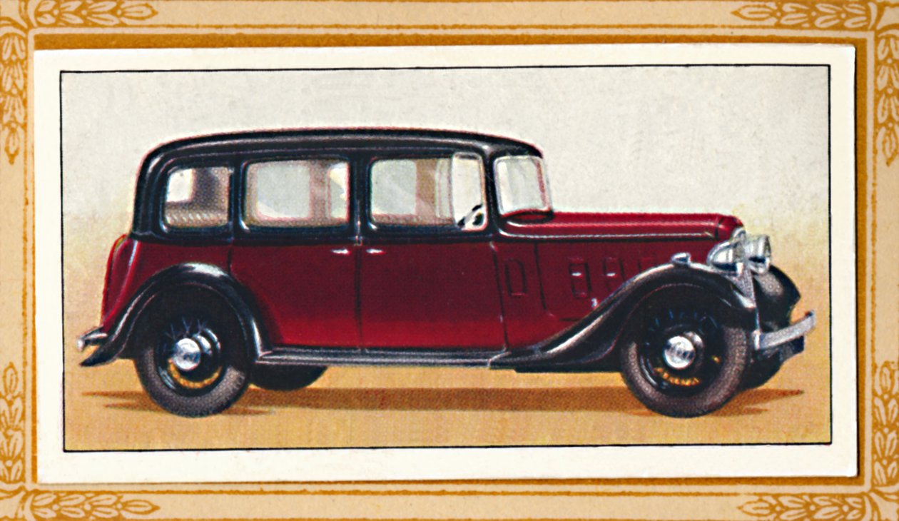 オースティンシックスティーンヨークサロン、c1936 作： 不明