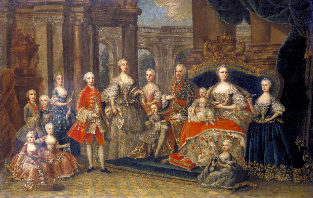 オーストリア帝国、c1764 作： 不明