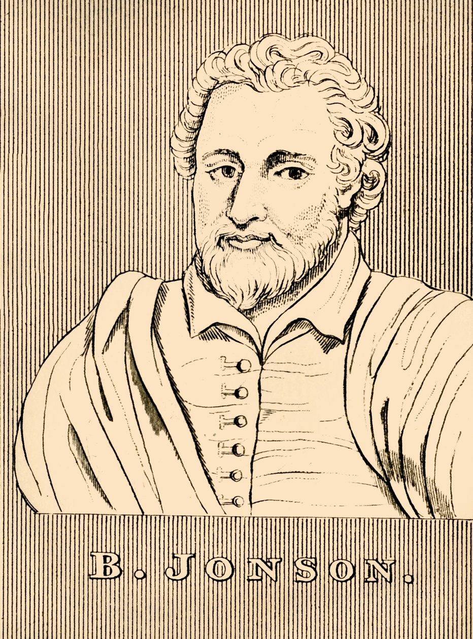 B.ジョンソン、c1572-1637、1830年。 作： 不明