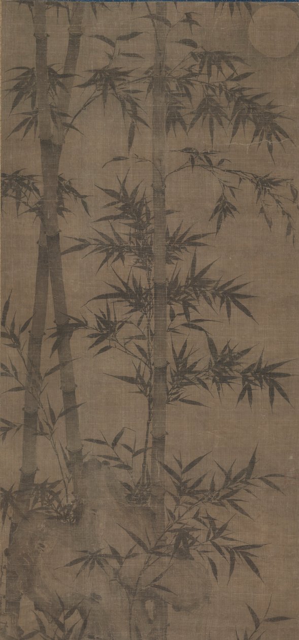 四季の竹：春、1279年から1368年。 作： 不明
