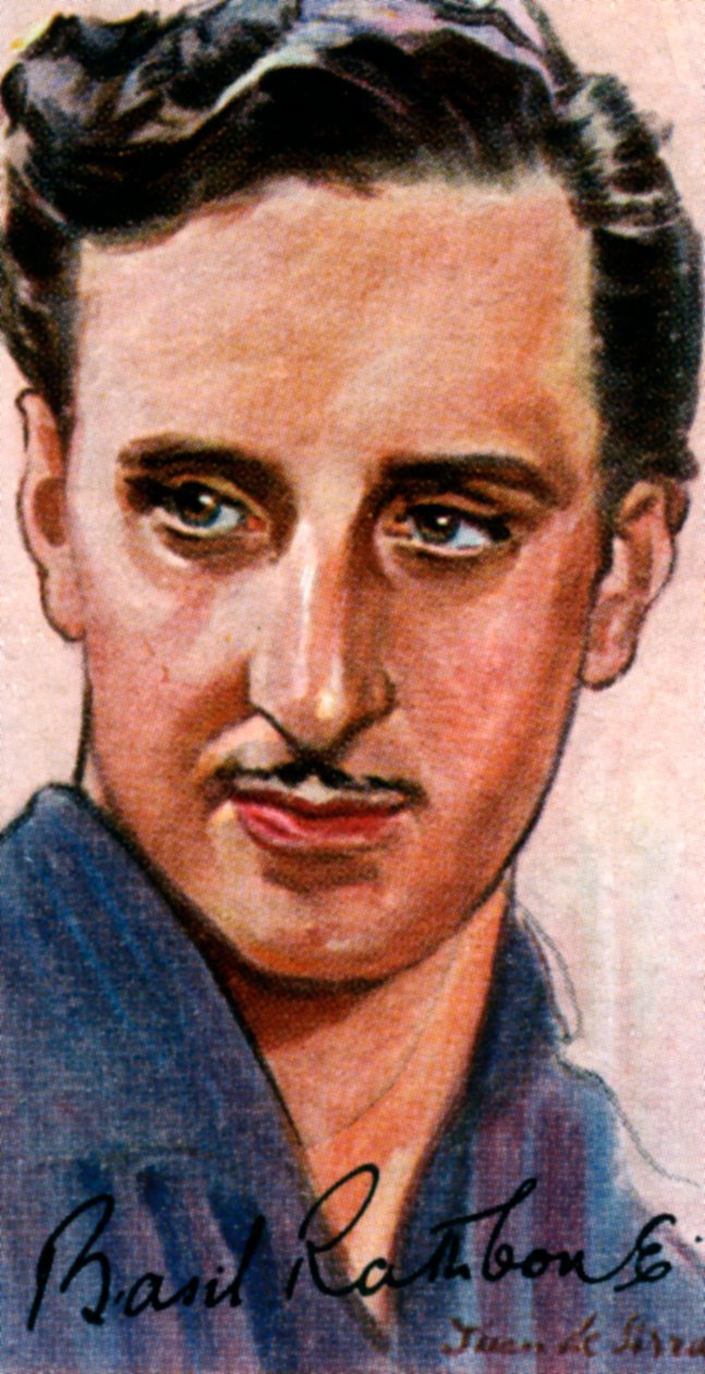 バジルラスボーン、1892年から1967年、イギリスの俳優、20世紀 作： 不明