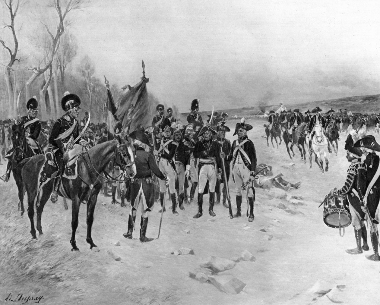アイルランド、バリナムマックの戦い、1798年 作： 不明