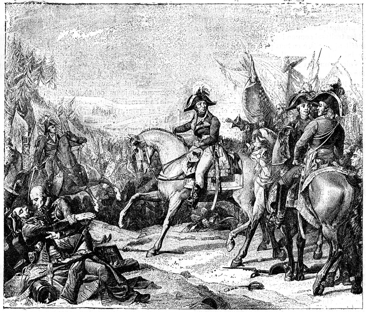 1800年12月3日、バイエルン州ホーエンリンデンの戦い1882-1884 作： 不明