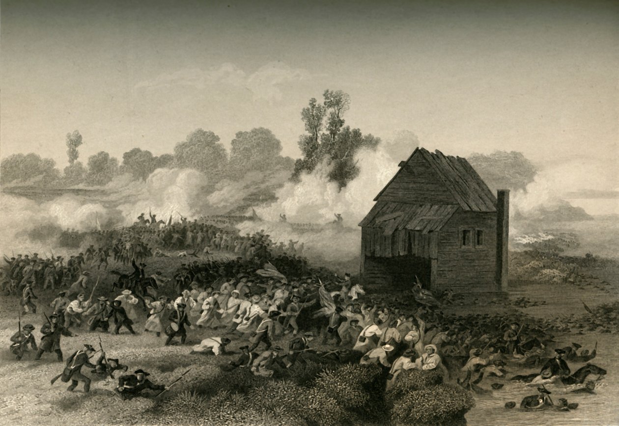 ロングアイランドの戦い、1877年。 作： 不明
