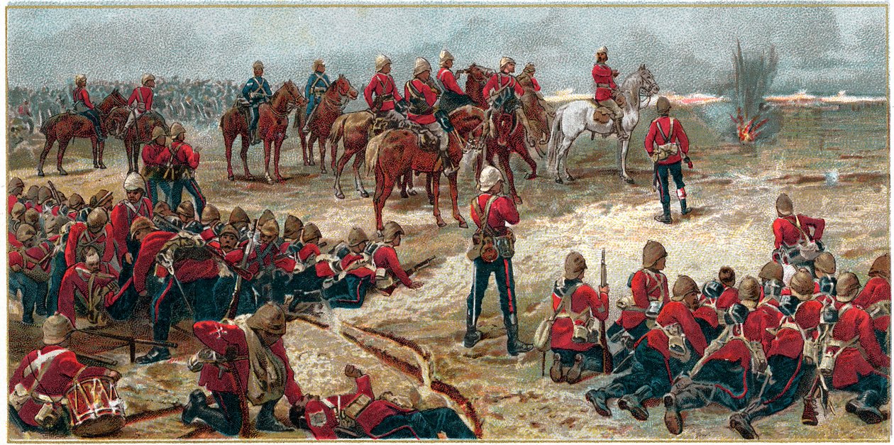 1882年1887年9月13日、エジプトのテルエルケビルの戦い 作： 不明