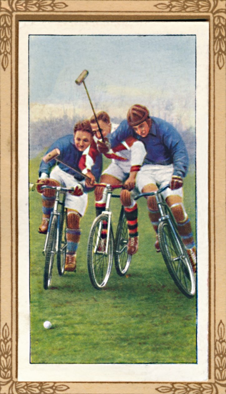 自転車ポロ、1939 作： 不明