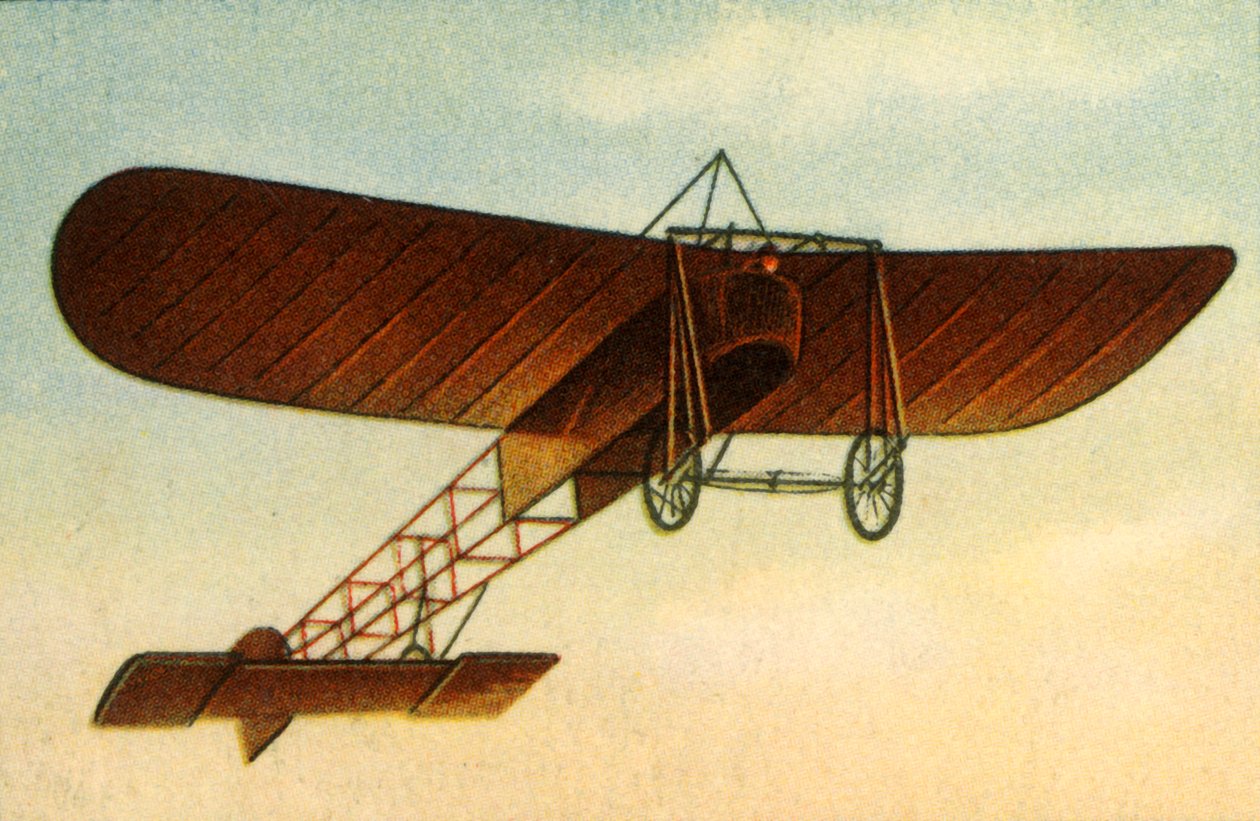 ブレリオッツ単葉機、1909年、1932年。 作： 不明