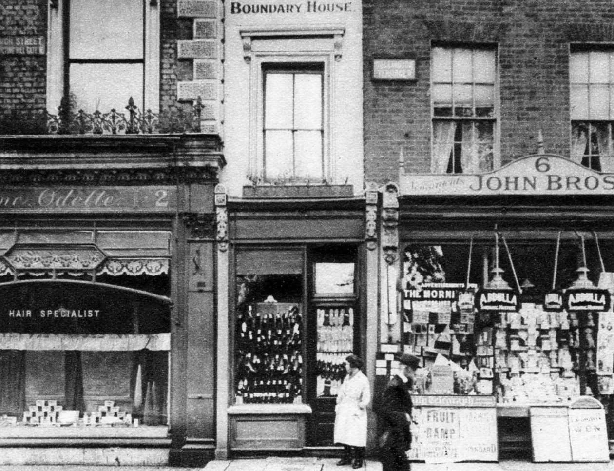バウンダリーハウス、ノッティングヒルゲート、ロンドン、1926-1927 作： 不明