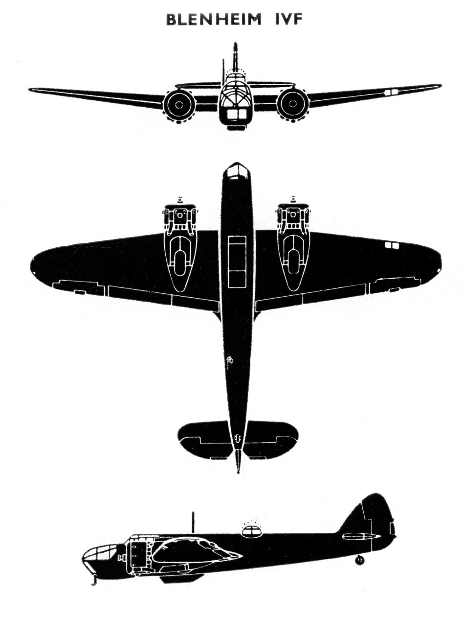 ブリストルブレナムMk IVF、1941年 作： 不明