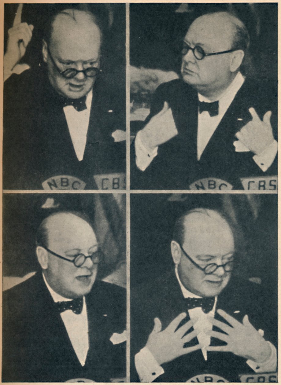 帝国とアメリカへの放送、c1945。 作： 不明