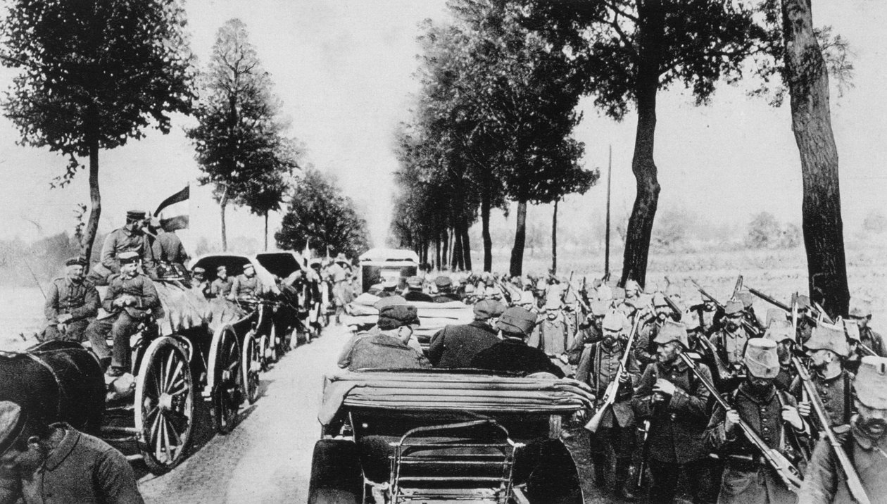忙しい道路、第一次世界大戦、1915 作： 不明