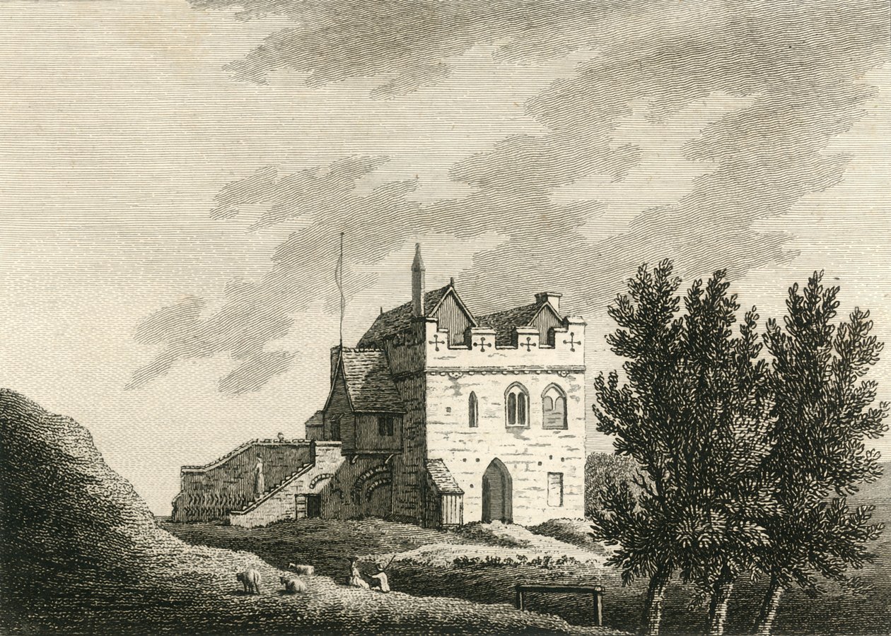 ケンブリッジ城、1783年。 作： 不明