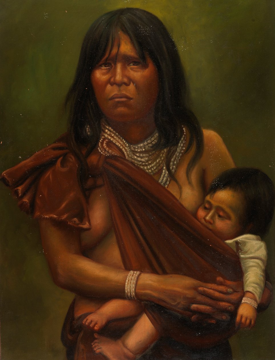 キャンプ インディアン、カリフォルニア州。 1890-1892。 作： 不明