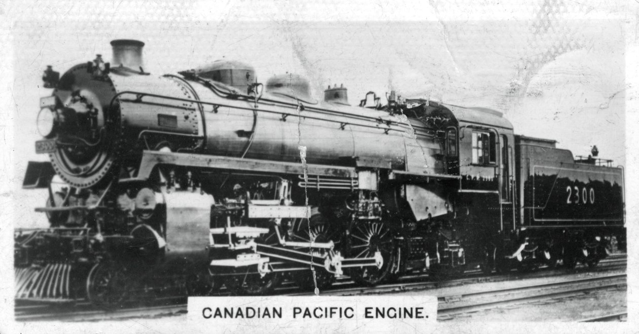 カナダ太平洋旅客エンジン、カナダ、c1920s 作： 不明