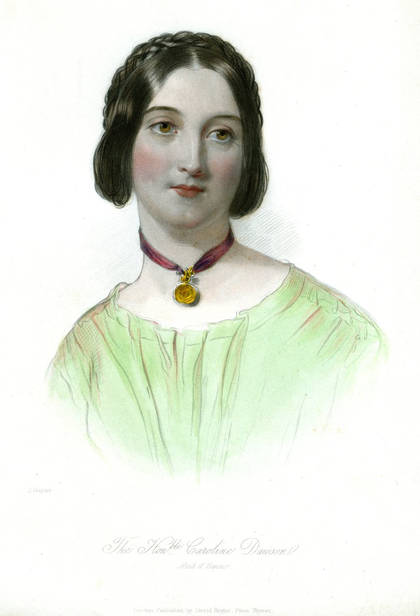キャロライン・ドーソン、c1750-1850 作： 不明