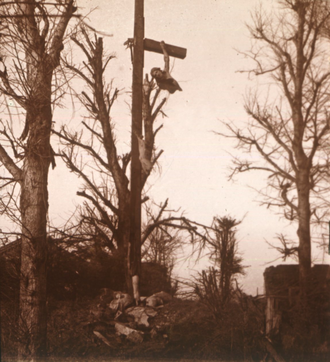 フランス北部、アラスの墓地、c1914-c1918 作： 不明