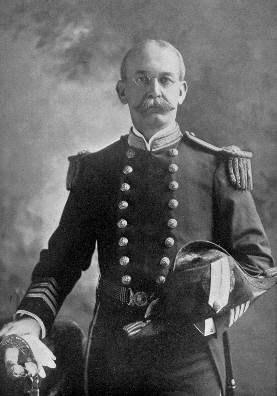 チャールズドワイトシグスビー、アメリカ海軍将校、1898年 作： 不明