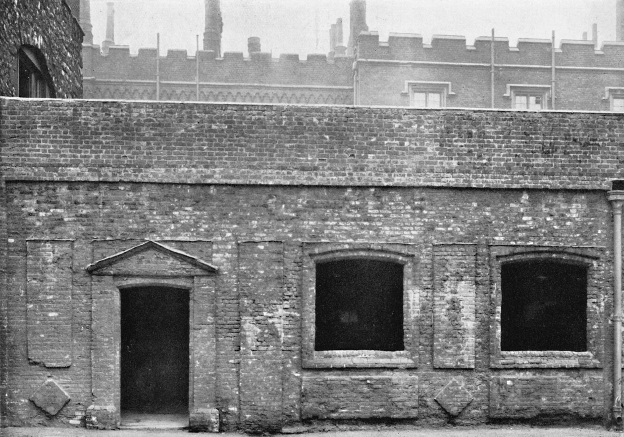 チャーターハウス。回廊通りの外観、1925年 作： 不明