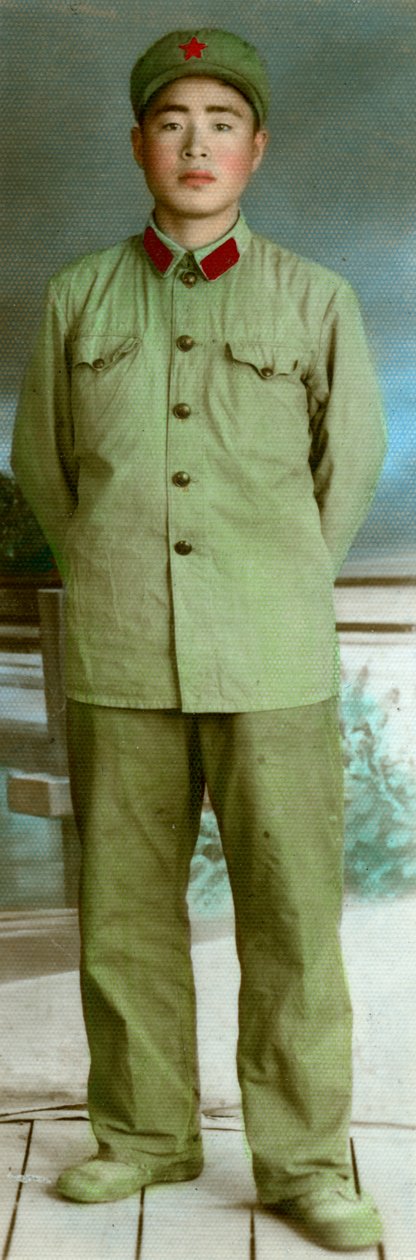 中国軍の制服、1966 作： 不明