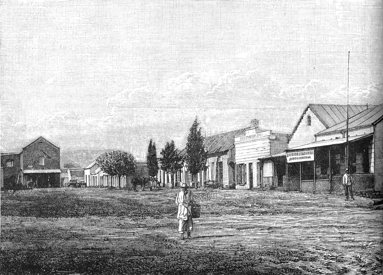 教会広場、プレトリア、c1880年代 作： 不明