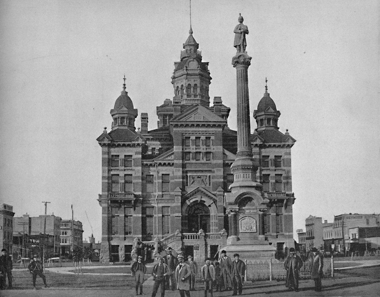 市庁舎、ウィニペグ、マニトバ、c1897。 作： 不明
