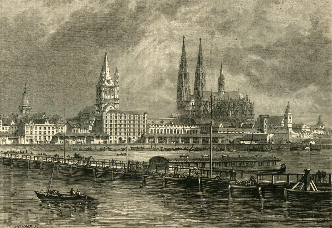ケルン、1881年。 作： 不明